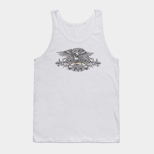 Freedom Eagle With Spread Wings Tank Top by Hariolf´s Mega Store